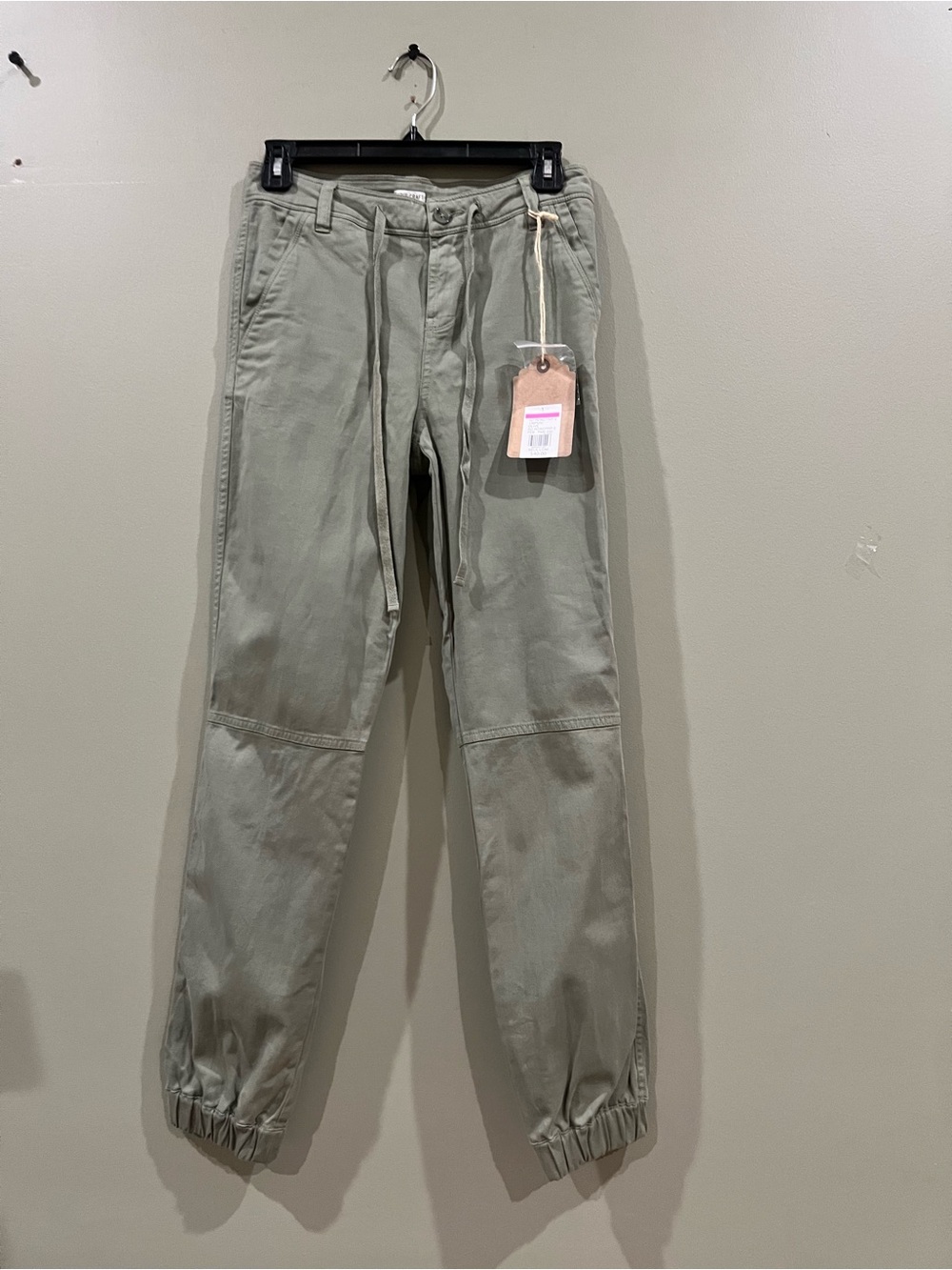 Women True Craft Olive Drawstring Joggers